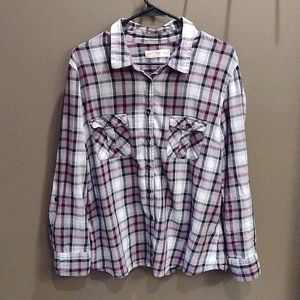 Faded Glory Button Down Shirt